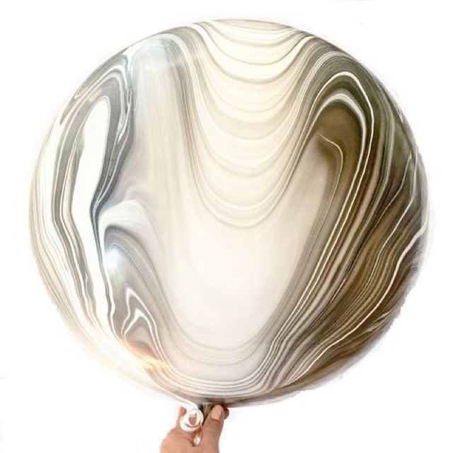 Bóng vân đá jumbo mỹ hãng qualatex size đại 30&quot; trang trí sinh nhật