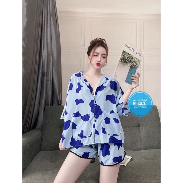 [Mã 44FASHIONSALE96 giảm 10K đơn 50K] [Mẫu Đẹp] Manggo Đồ Bộ Ngăn Bigsize 40-100kg Diện cực Đẹp Chất lụa Manggo Cao Cấp