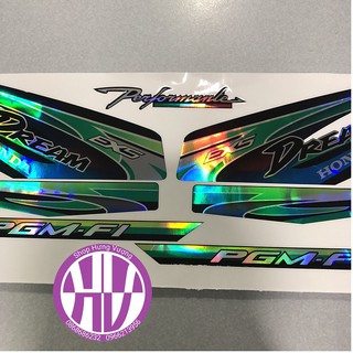 Tem Performante Dream 7 màu - Tem Dream chế