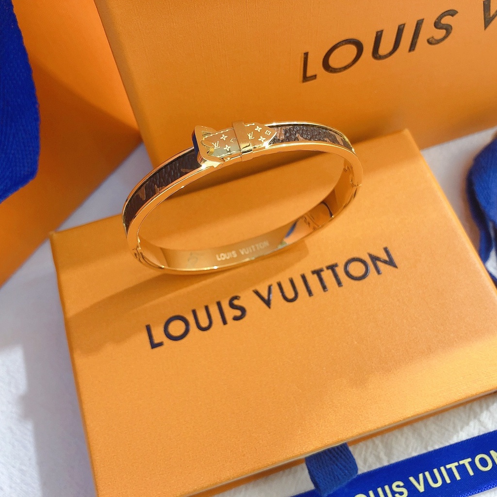LOUIS VUITTON Vòng Tay LV Cao Cấp Thời Trang Cho Cặp Đôi