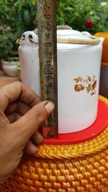 Ấm ủ trà mây tre đan Phú Vinh 1,5l