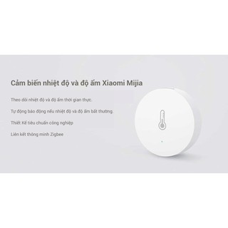 Cảm biến nhiệt độ + độ ẩm xiaomi