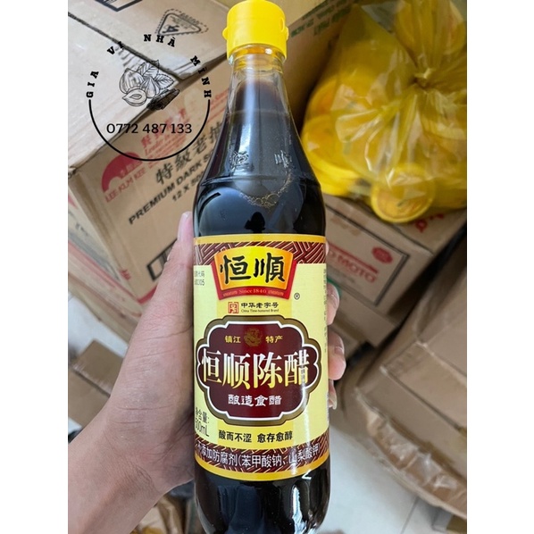 GIẤM ĐEN -GIẤM TRẦN TRUNG QUỐC 500ML