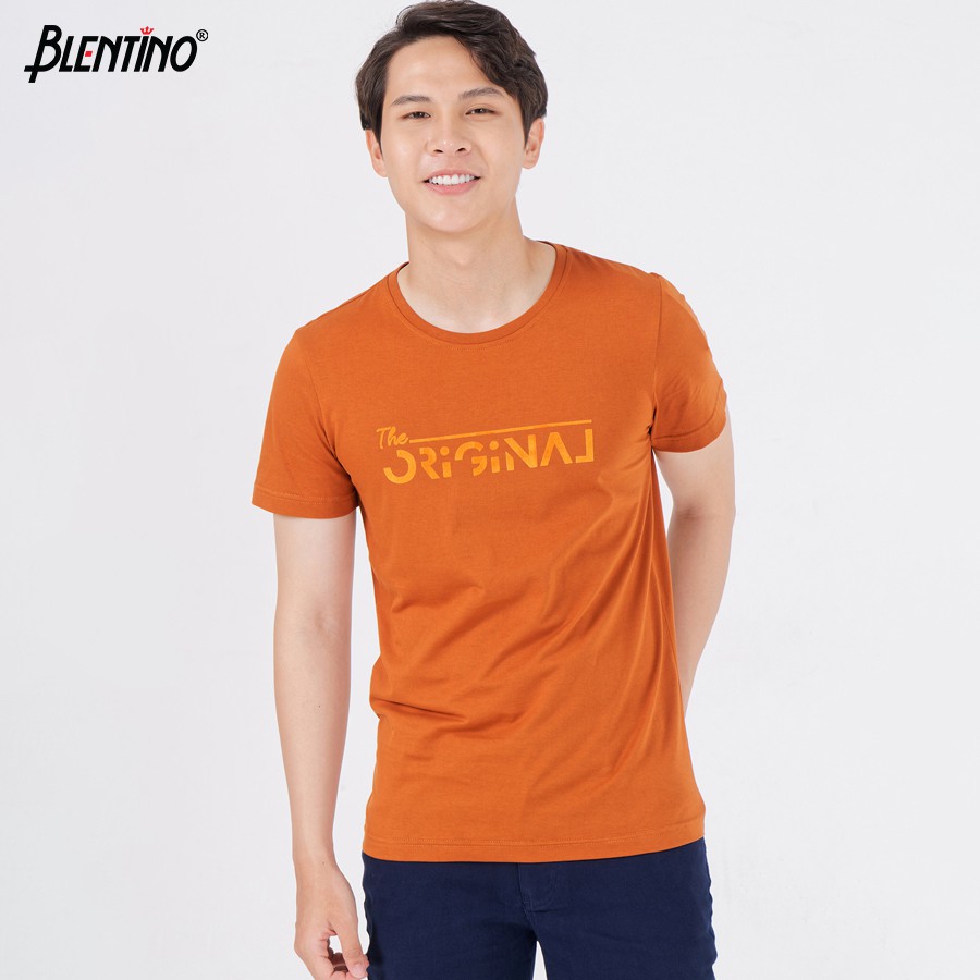 Áo Thun Nam Cá Tính Chất Liệu 100% Cotton Blentino TS20203 - Free Size 50-85kg