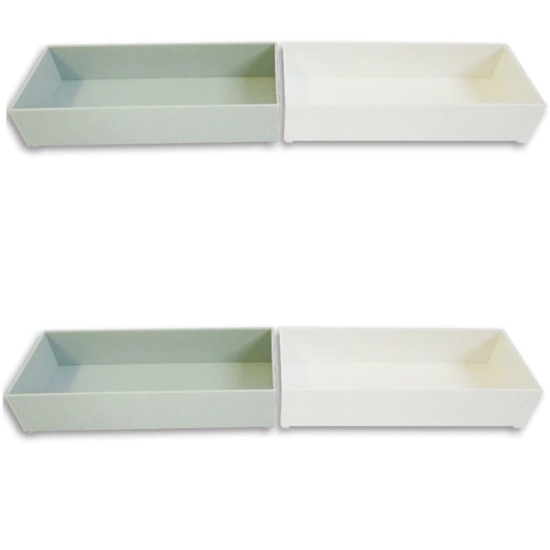 Daiso Khay Dài Feminine Style Long 17.5 X 7 X 3.8Cm( 6.9In X 2.8In X 1.5In)