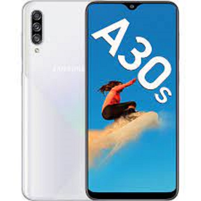Điện thoại Samsung Galaxy A30s 2sim ram 4G rom 64G, máy Chính Hãng, Camera sau: Chính 25 MP & Phụ 8 MP, 5 MP - BNN 05
