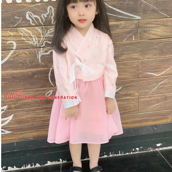 Set bộ hanbok cách tân cực kì đáng yêu HOT HIT 2020 dành cho bé gái diện TẾT - Sukids Store chuyên quần áo cao cấp