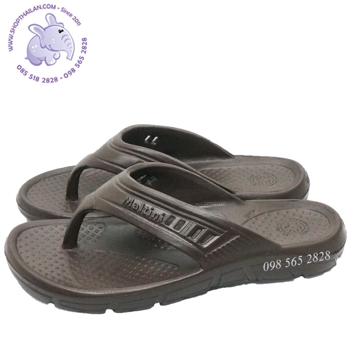 Dép nhựa kẹp Thái Lan MALTINI F301 , đúc nguyên khối, nhệ, mềm, êm,chống trượt nước tốt. Size 38 - 44