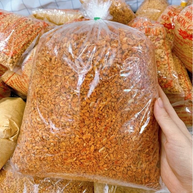 Muối Tép Nguyên Con Loại Đặc Biệt Cay Cay Thơm Ngon - Muối Tôm Tây Ninh Hạt To