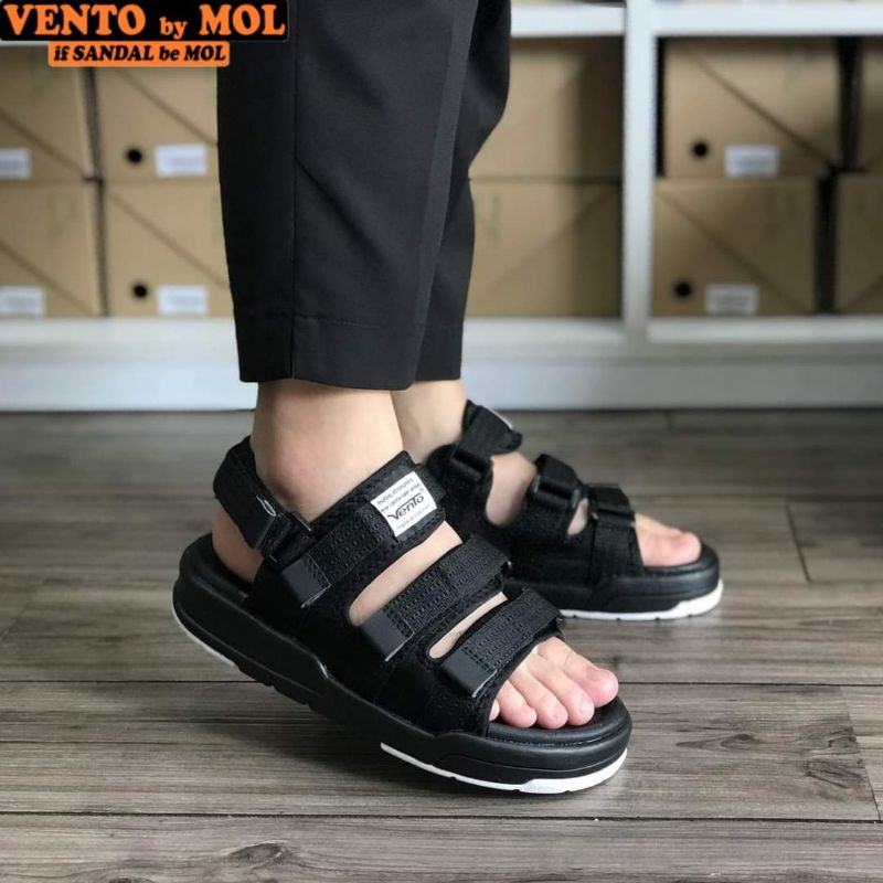 Dép Sandal nam nữ Vento SD1001 Màu mới - Nâu be