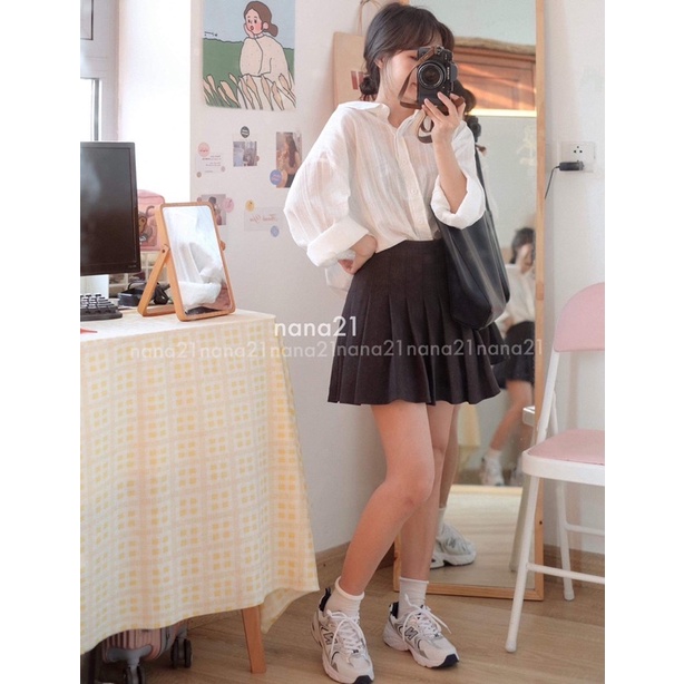 Áo sơ mi trơn A183