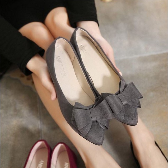 Giày búp bê nữ [FREESHIP] NHIỀU MÀU hot trend đế bằng xinh xắn dễ thương sang trọng - GBB01 | BigBuy360 - bigbuy360.vn