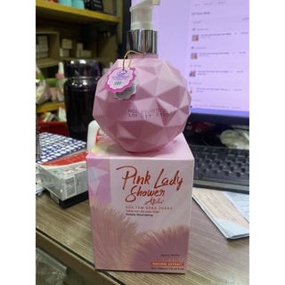 sữa tắm xông trắng pink