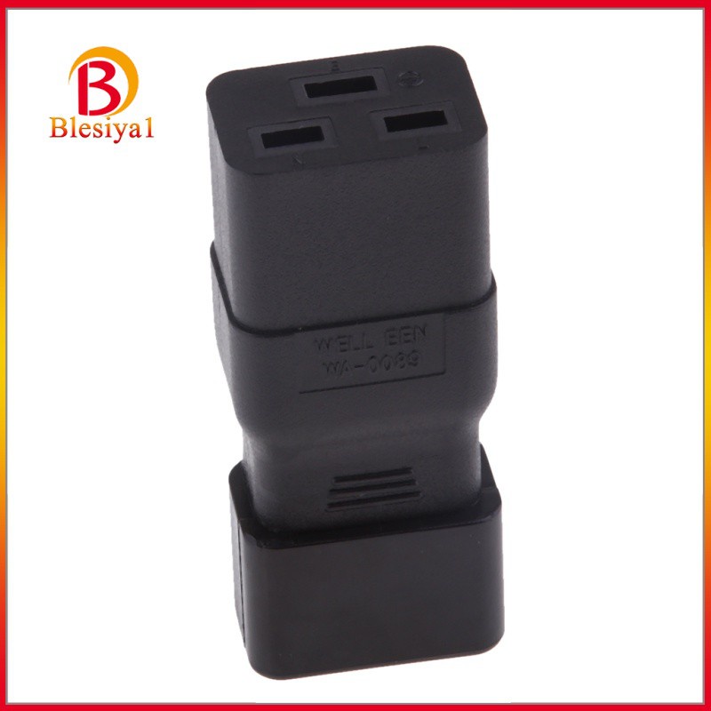 [BLESIYA1] Premium IEC C14 to C19 Molded Plug Converter Power Adapters Connector