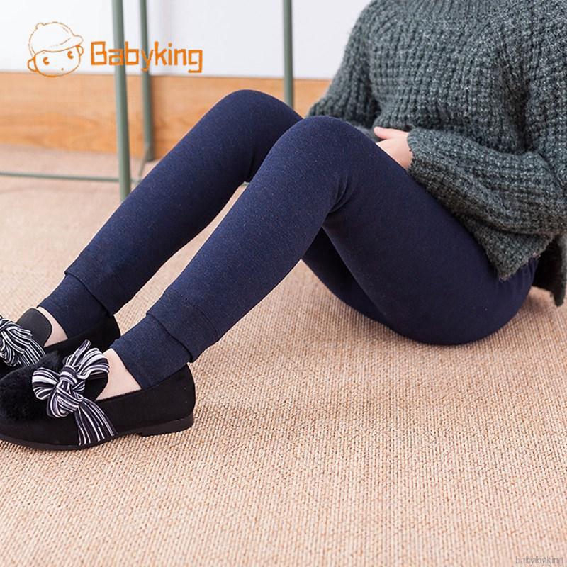 Quần legging nhung dày ấm áp cho bé gái