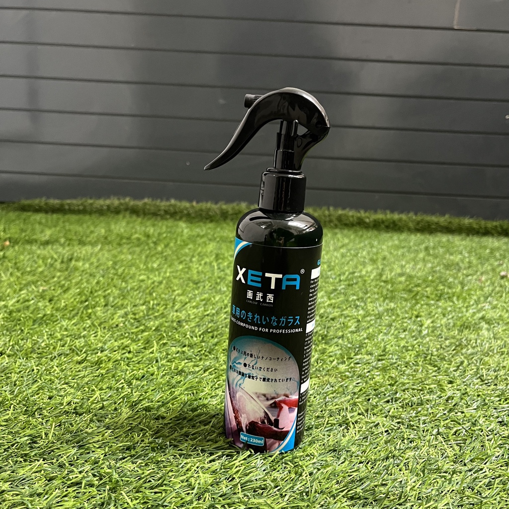 Tẩy ố kính ô tô XETA  tẩy cặn canxi trên bề mặt kính lái, gương chiếu hậu tăng tầm nhìn lái xe an toàn 300ml