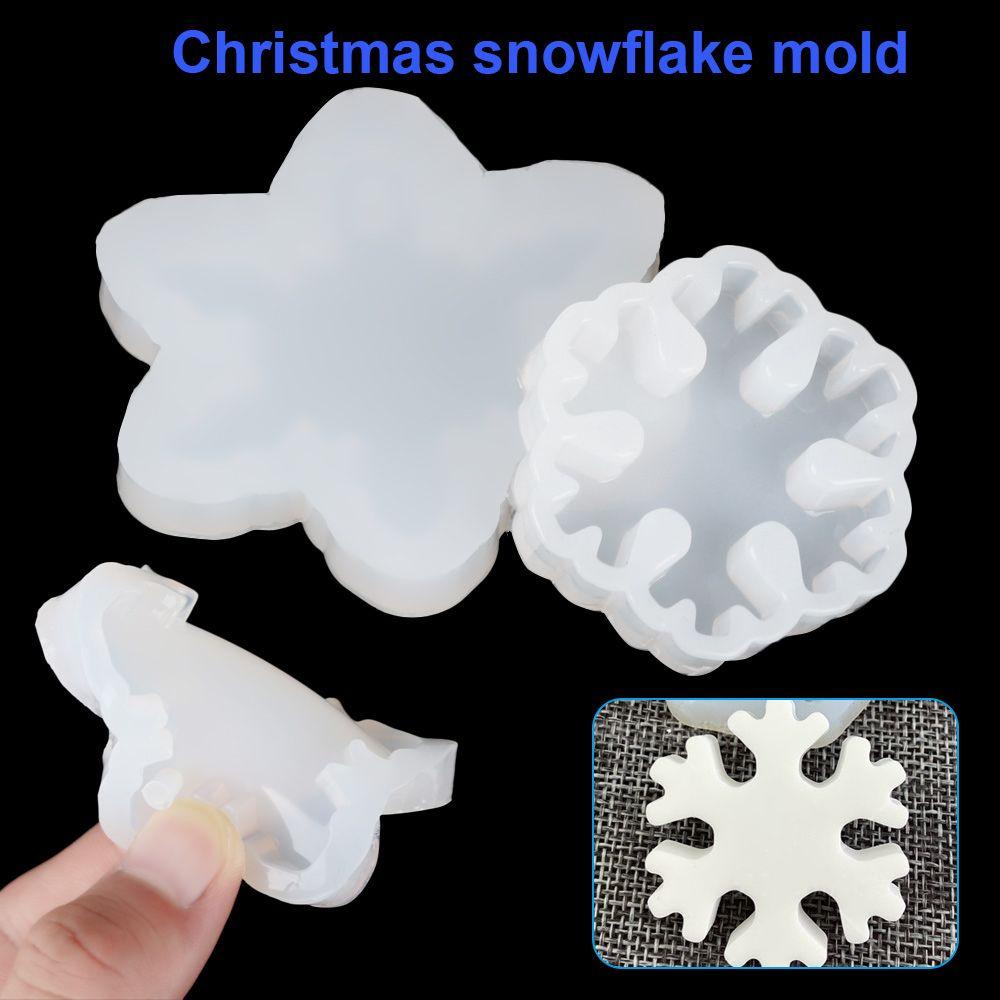Khuôn Silicone SUENIN|Khuôn Làm Trang Sức Thủ Công Hình Bánh Kem Giáng Sinh