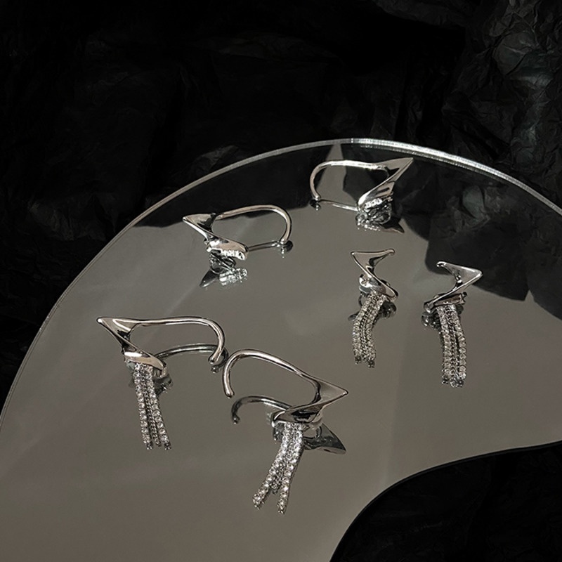 Khuyên kẹp vành tai kiểu tinh linh hình thời trang cá tính 19A1269