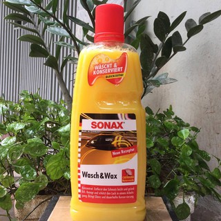 Nước rửa xe 2:1 sonax wash & wax - 313341