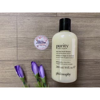 - Sữa rửa mặt Philosophy Purity Made It Simple dịu nhẹ 236ml