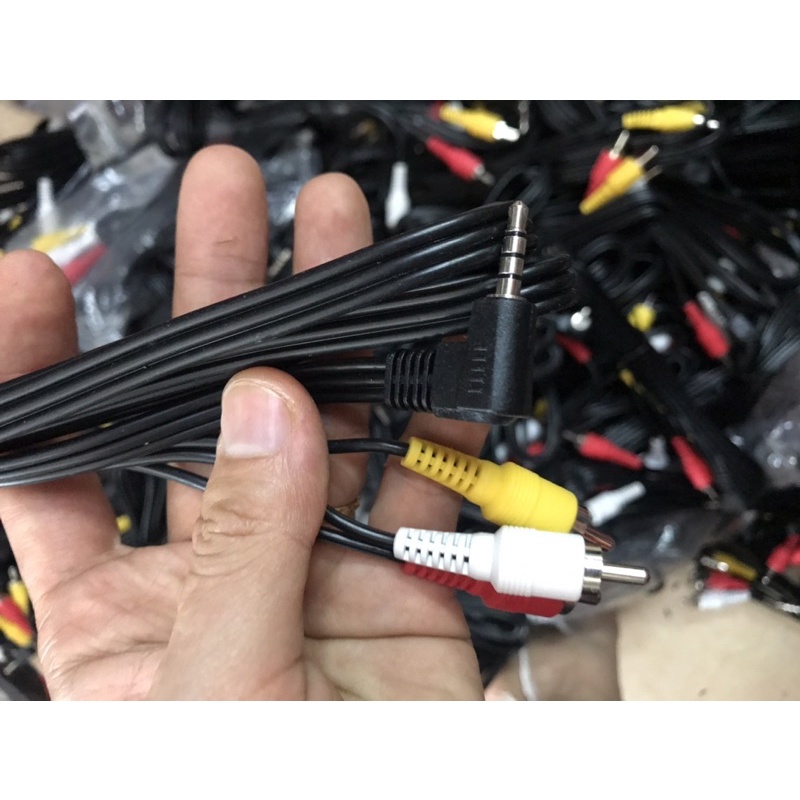 Dây tin hiệu 3.5 ra av bãi dài 1m6