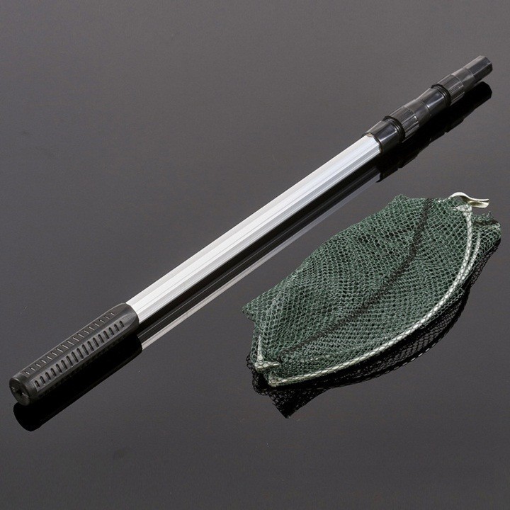 Bộ vợt gấp gọn inox vành tam giác 2m1