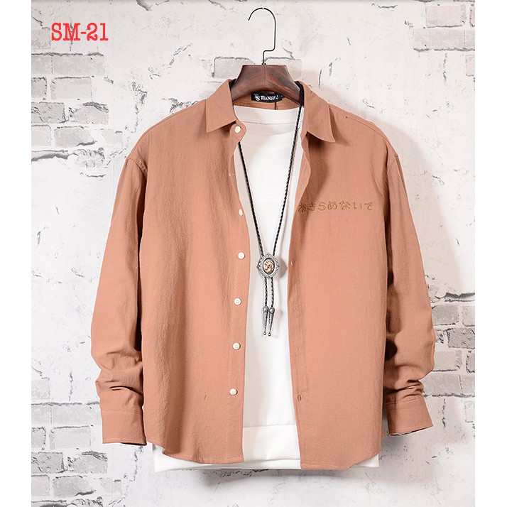Áo khoác sơ mi caro đa năng phông rộng Unisex ASALA (SM-21)