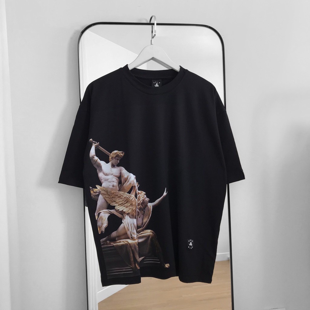 Áo thun tay lỡ ,oversize medusa , from rộng , phông nam nữ unisex ,chất cotton ,mikenco2