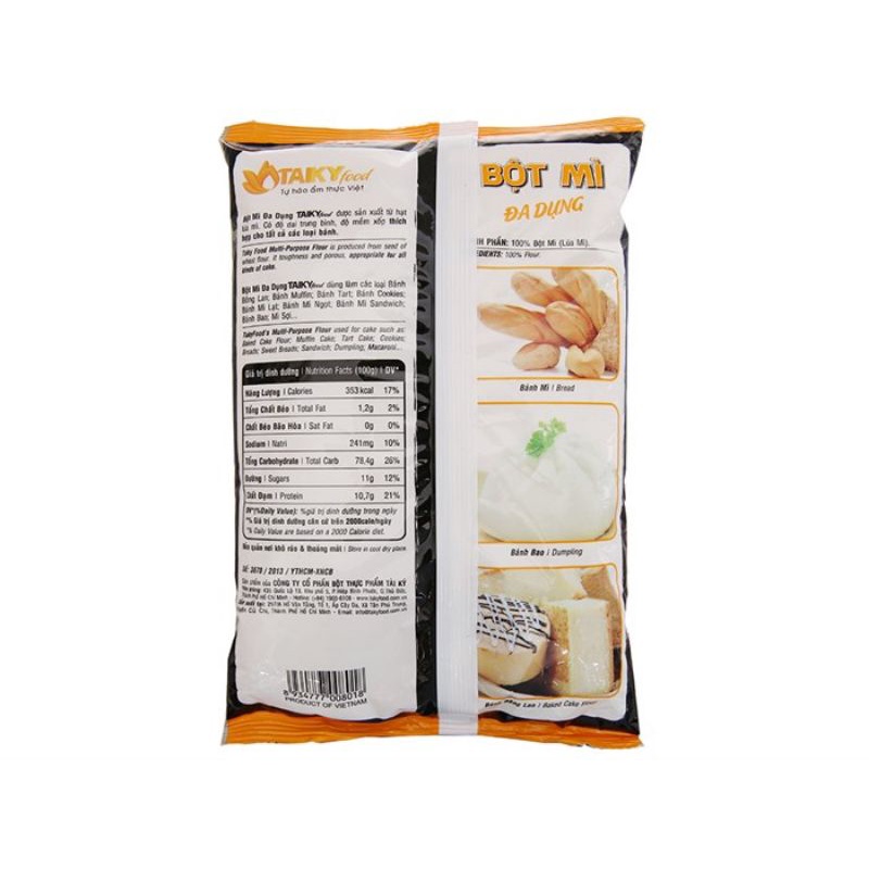 BỘT MÌ ĐA DỤNG TÀI KÍ 500G