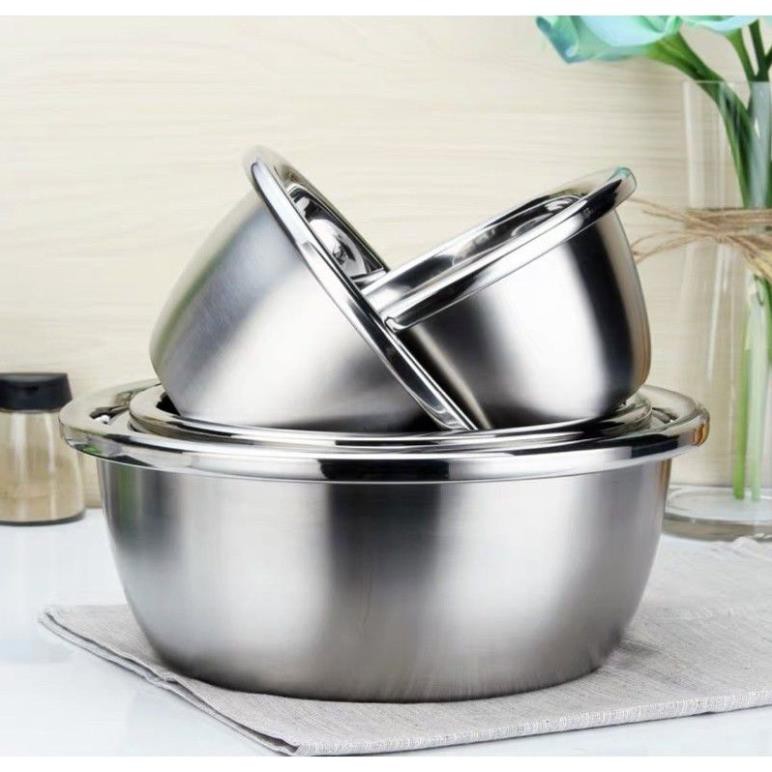 Chậu, thau 100% inox 304 cao cấp an toàn tuyệt đối cho sức khỏe