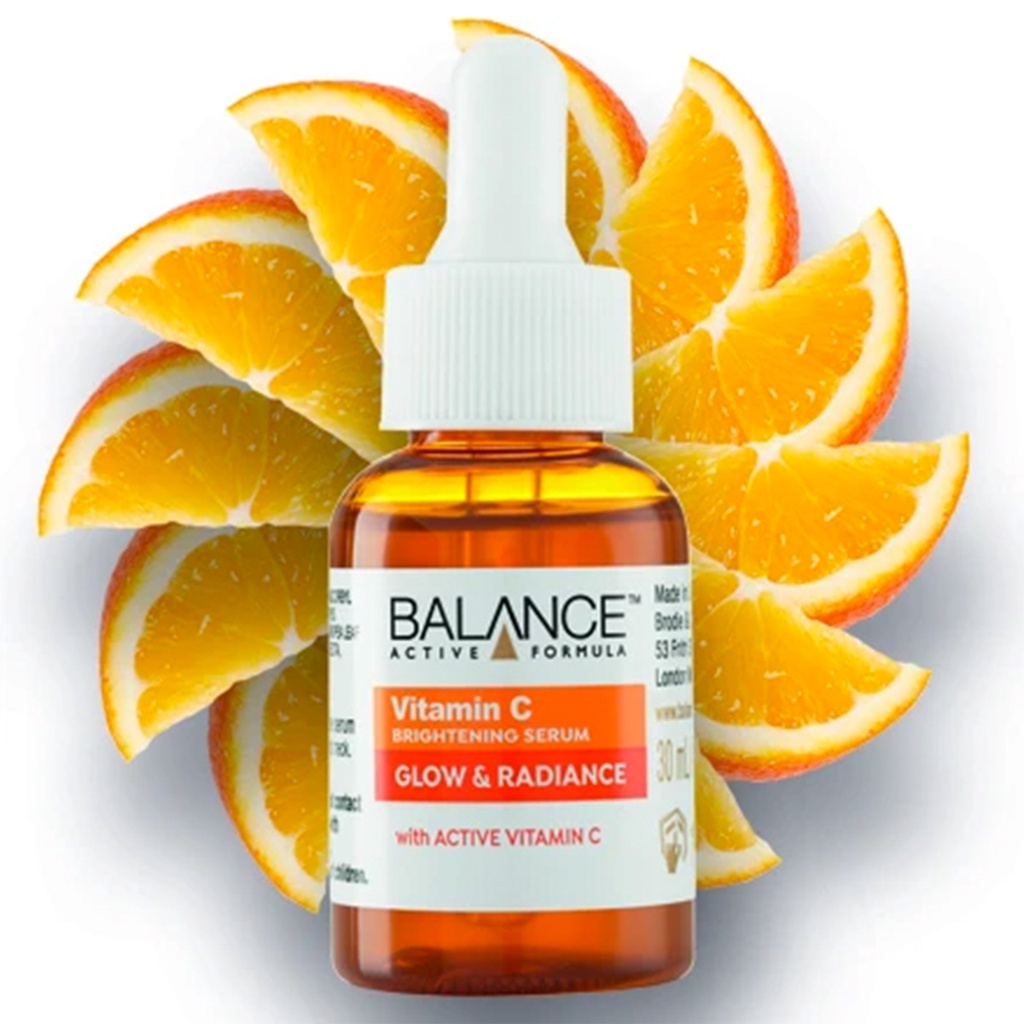 Serum trắng da mờ thâm 30Shine phân phối chính hãng Balance Active Formula Vitamin C Brightening 30ml