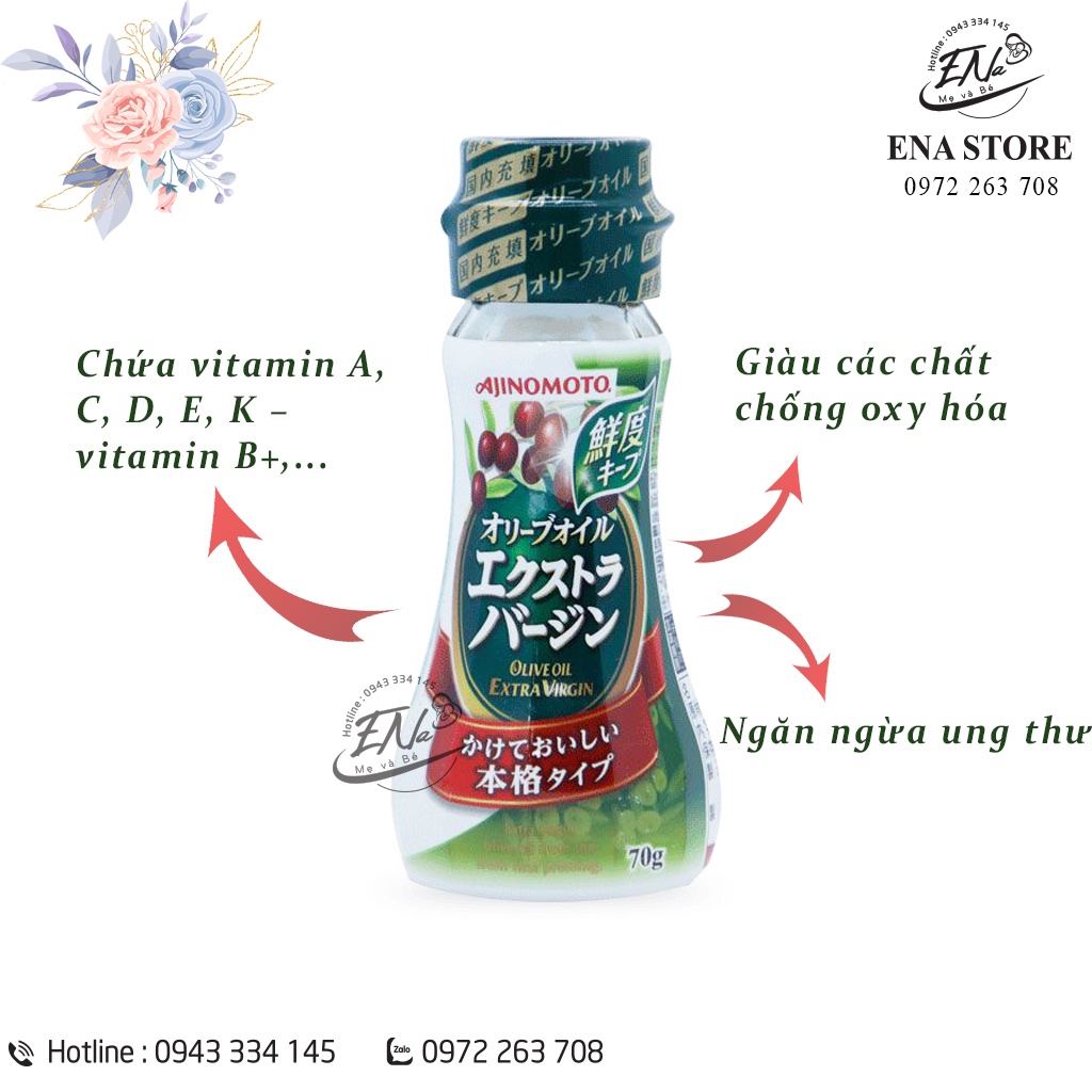 Dầu Olive Ajinomoto Nhật Bản