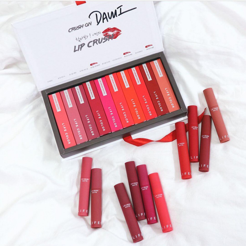 Son kem lì Its Skin Life Color Lip Crush Matte - Tặng Nước Hoa DuBai 2ml vail | WebRaoVat - webraovat.net.vn