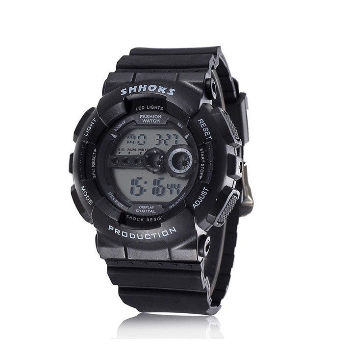 [FreeShip – Sale khô máu] Đồng hồ thể thao nam nữ Shhors điện tử dây cao su chống nước chống xước tốt đồng hồ nam | BigBuy360 - bigbuy360.vn