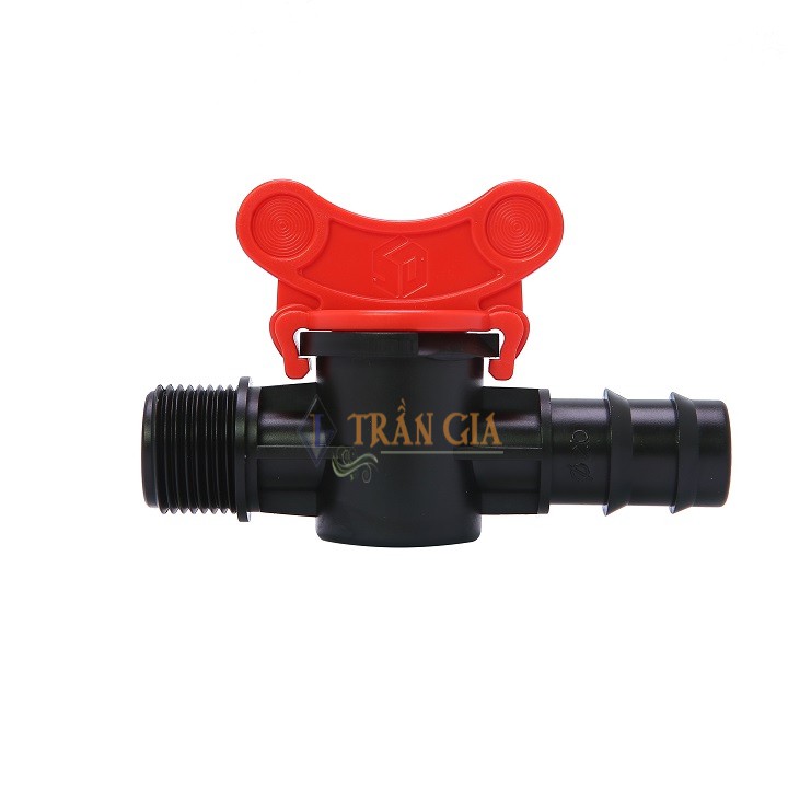 Combo 10 Van Khóa Nối Ren Ngoài 21 Ra Ống PE 20MM