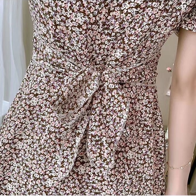 Đầm Hoa Thời Trang Mùa Hè Hàn Quốc Dành Cho Nữ