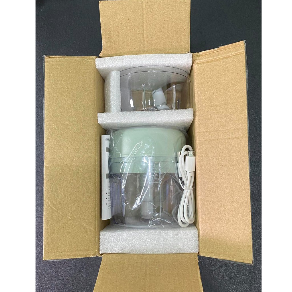 [Mua 1 Tặng 1] Máy Xay Tỏi Ớt Mini Cầm Tay Đa Năng Thế Hệ Mới Breo Market Nhỏ Gọn Thông Minh Có Cổng Sạc USB | BigBuy360 - bigbuy360.vn