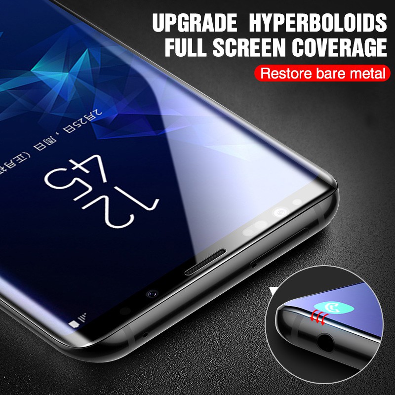 Kính cường lực bảo vệ toàn màn hình cho Samsung S6 S7 S8 S9 S10 S20 FE Pro Lite Plus Edge