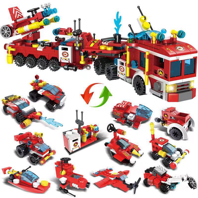 Đồ chơi lego chủ đề lính cứu hỏa- Lego trẻ em MH: 9000000223
