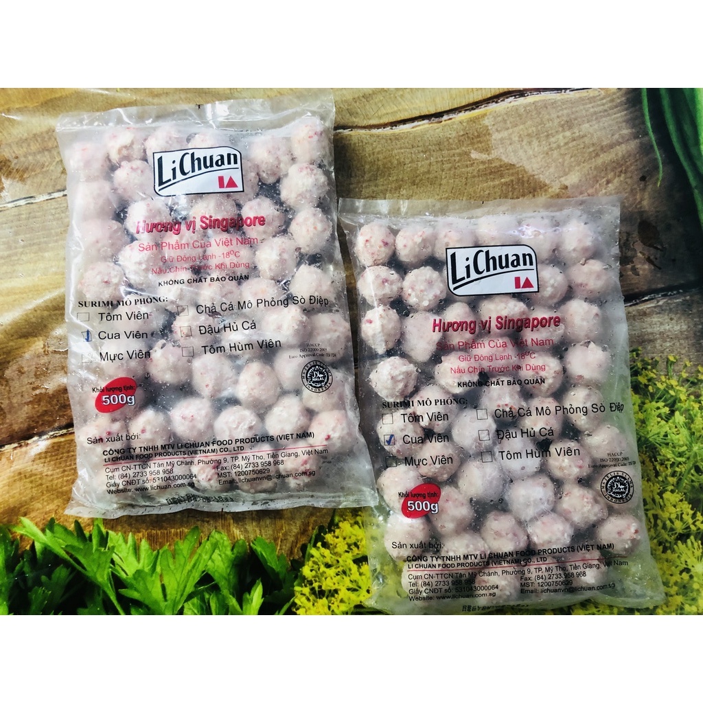 500g Cua viên Surimi LiChuan