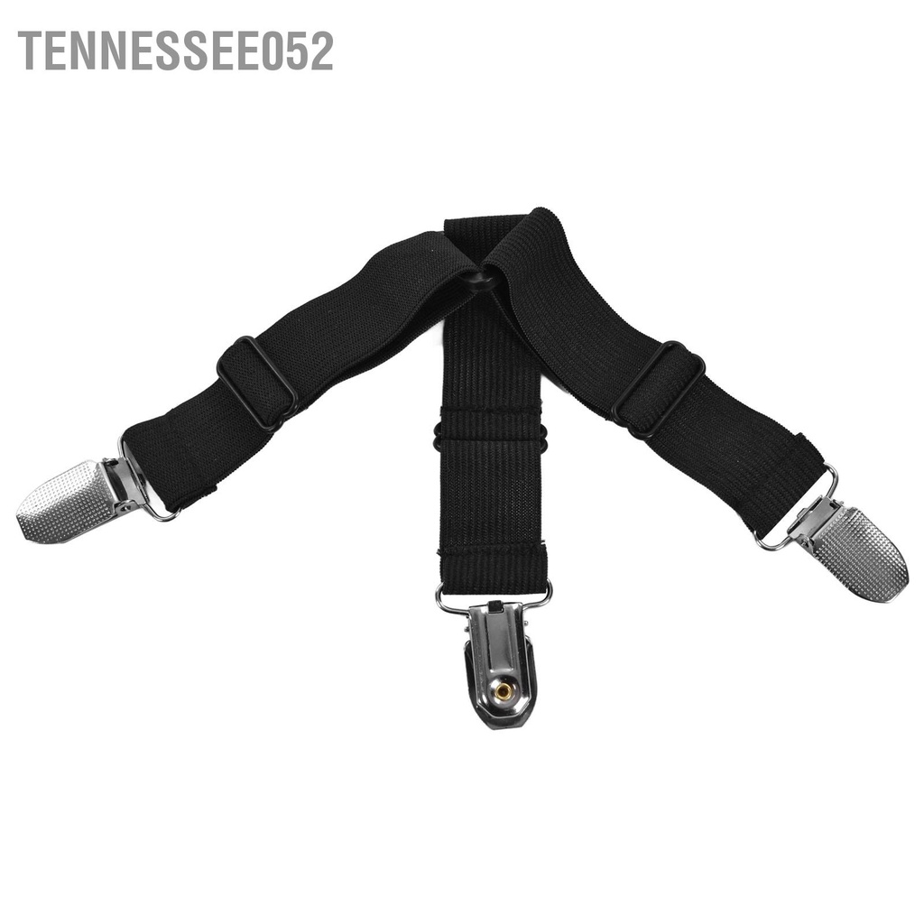 Tennessee052 4 cái Chốt tấm trải giường Chiều dài Có thể điều chỉnh Chống trượt rỉ sét Hoạt động đơn giản nệm