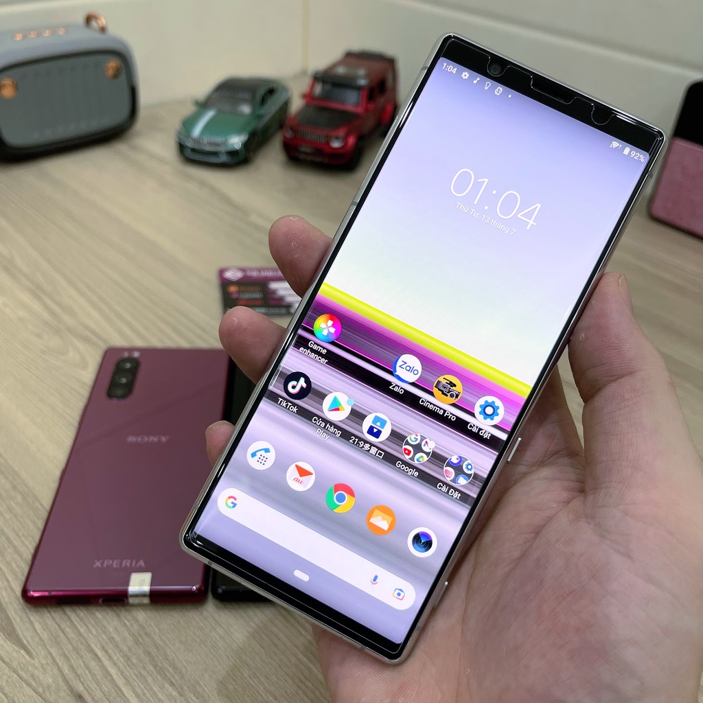 Điện thoại Sony Xperia 5  màn OLED 6.1 inch - Snap 855 ram 6G 64G