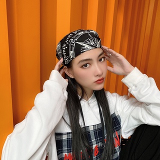 Khăn đội đầu phong cách Âu Mỹ hiphop cá tính cho nam vànữ
