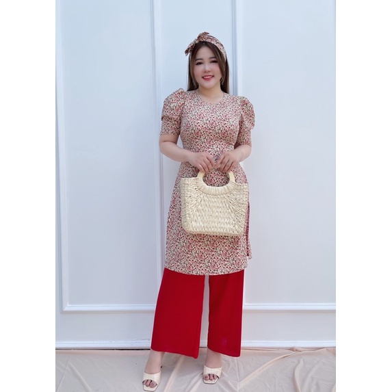 Áo dài cách tân bigsize dành cho quý cô mũm mĩm