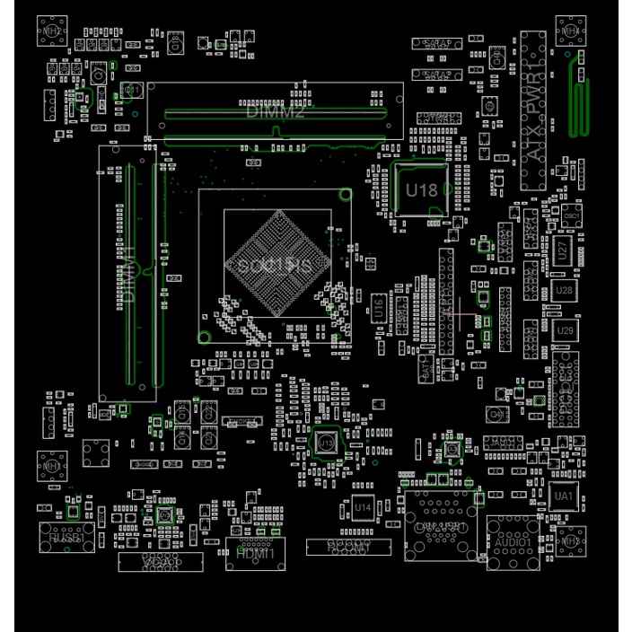 Sơ đồ mạch Boardview MS-7B66 MS 7B66 dùng cho thợ sửa chữa