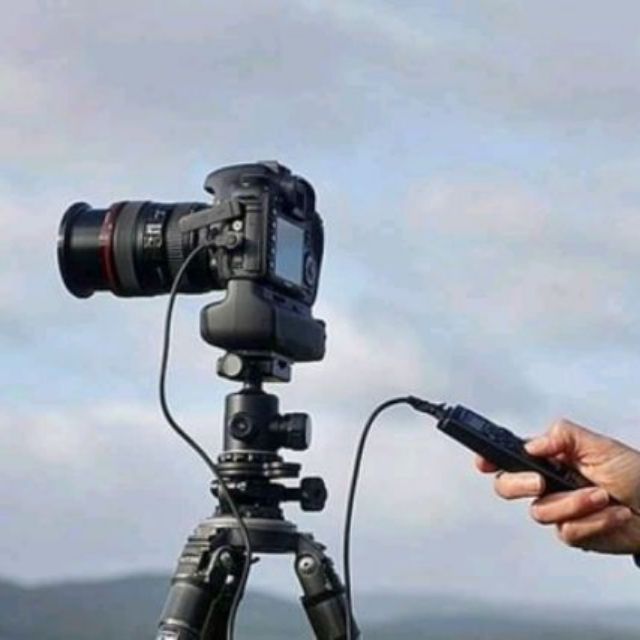 Dây bấm mềm cho máy ảnh Canon DSRL