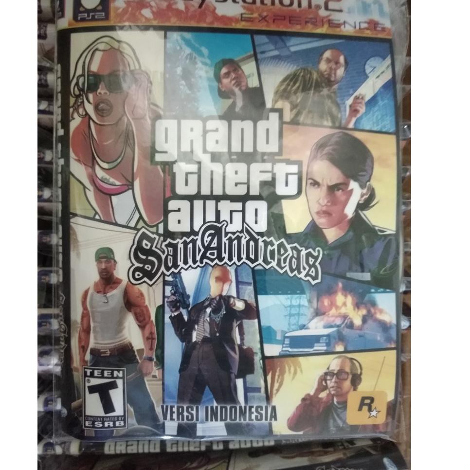 Máy Chơi Game Cầm Tay Sh 17ap5bj Ps 2 2 2 Grand Theft Auto (Gta): San Andreas