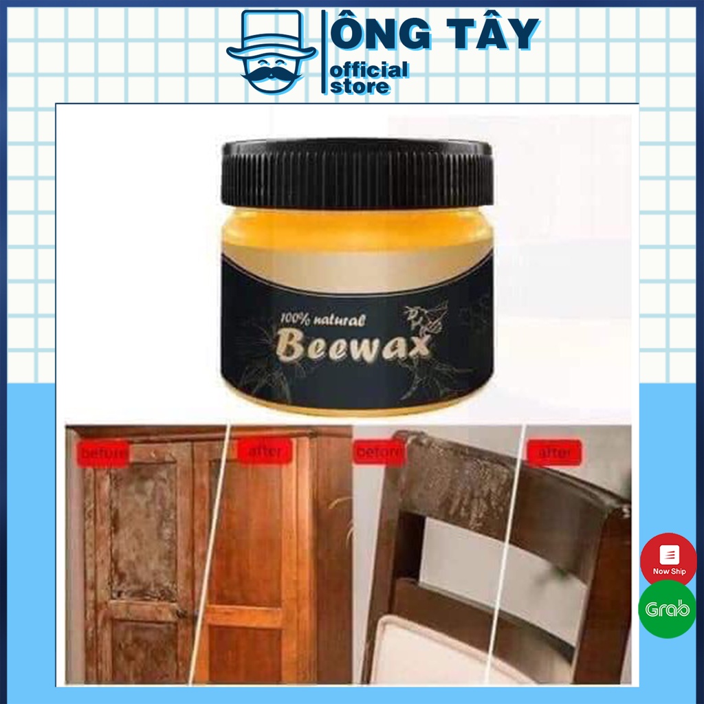 Sáp đánh đồ gỗ tàm sạch tân trang Seasoning Beewax