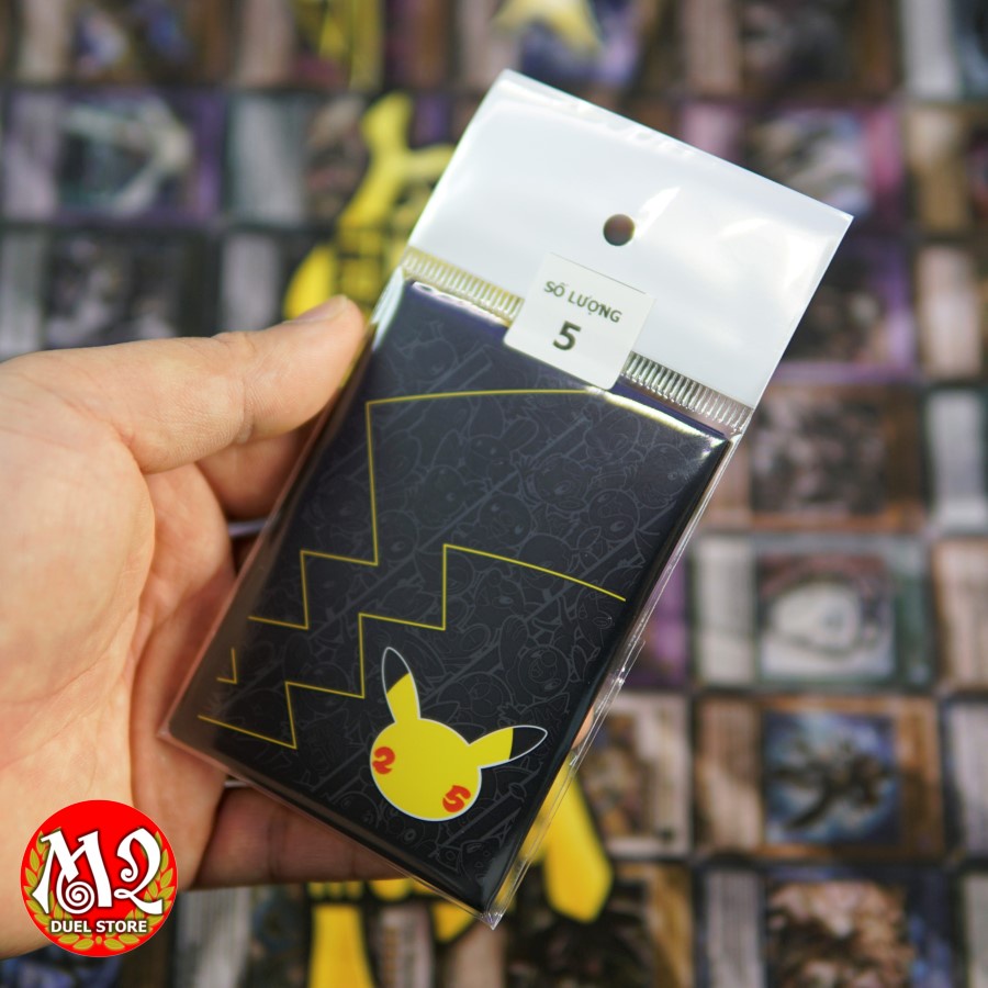 Gói bọc bài lẻ 05 CÁI Standard size Pokemon Celebrations - Lấy từ hộp Celebrations Elite Trainer Box - Nhập khẩu USA