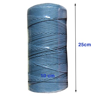 Cuộn dây cước đan giàn dây leo sân thượng- màu xám xanh